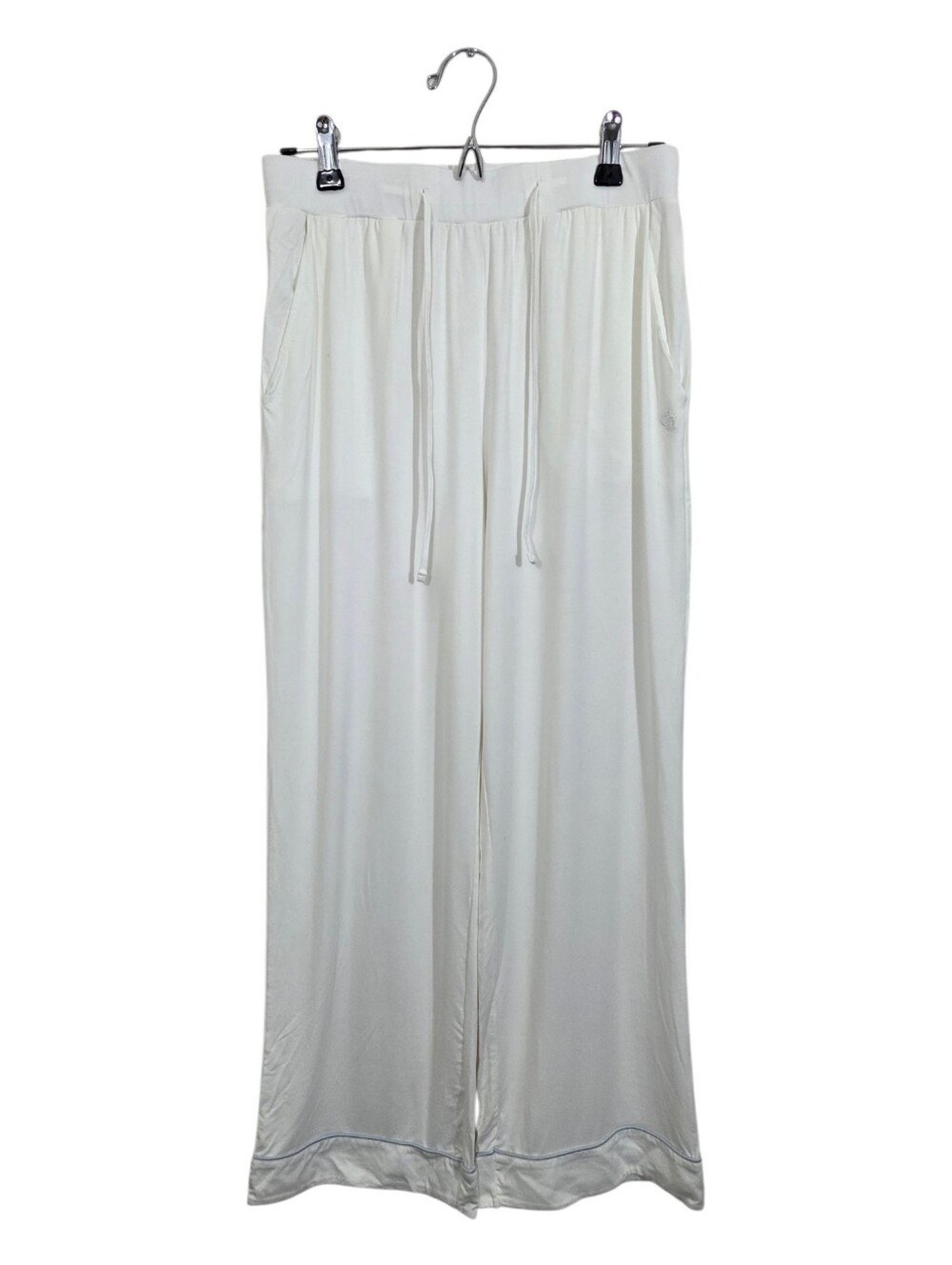 NWT Cozy Earth Bamboo Stretch-knit Classic Short Pajama Pants Ivory Small